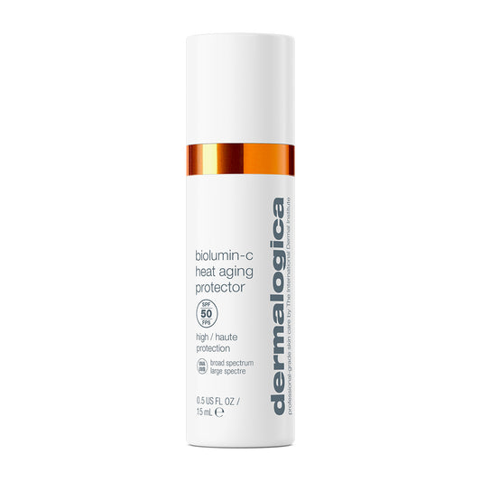 biolumin-c heat aging protector spf 50 | hydratant éclat protecteur à la vitamine c